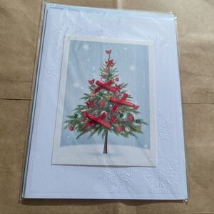Handcrafted 3D Christmas card by Burgoyne.